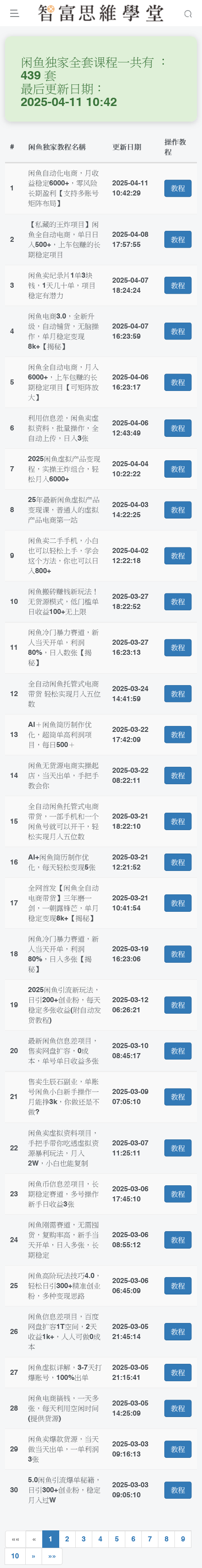 图片[2]-2025闲鱼运营课程咸鱼新手入门鱼小铺提高曝光卖货副业视频全教程-智富思维学堂