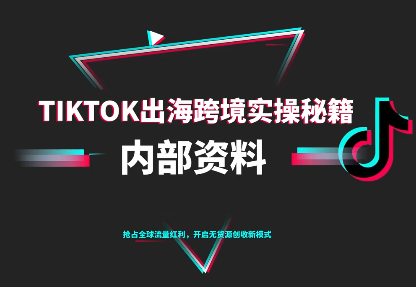 TikTok跨境电商0-1搭建运营(更新10月)-智富思维学堂