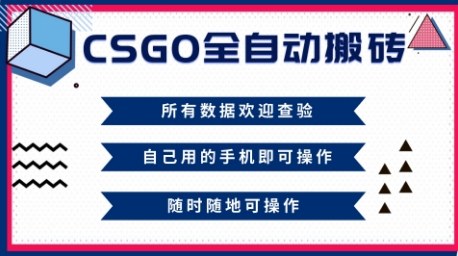 CSGO全自动搬砖，年底钱回家好项目，当天可拿到结果，新手小白轻松月入1W+【揭秘】-智富思维学堂