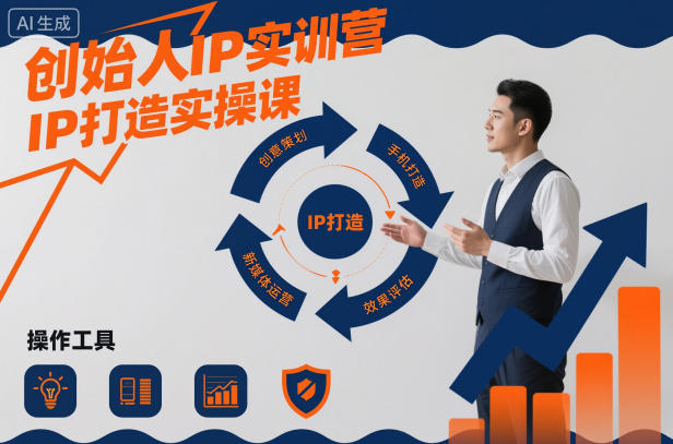 创始人IP实训营,IP打造实操课-智富思维学堂