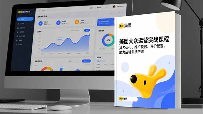 美团大众运营实战课程，排名优化、推广投放、评价管理，助力店铺业绩倍增-智富思维学堂