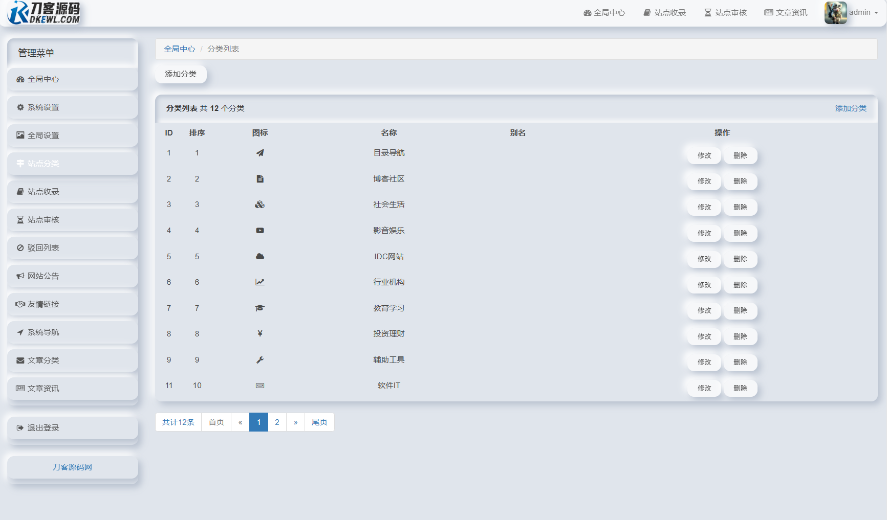 图片[5]-我爱导航系统源码 Pro版 | 网址导航系统 二次开发美化-智富思维学堂