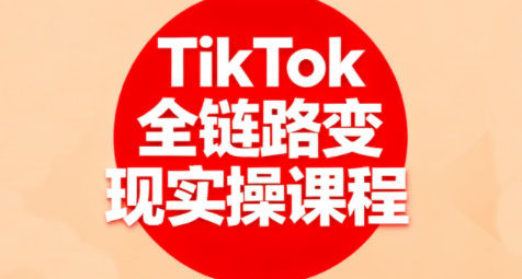 小杨老师·TikTok全链路变现实操课程-智富思维学堂