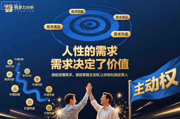人性的需求，需求决定了价值，谁能读懂需求，谁就掌握主动权，让你轻松搞定贵人【文档】-智富思维学堂