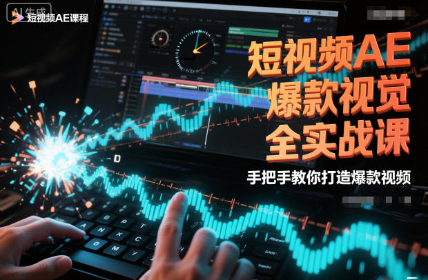 短视频AE爆款视觉全实战课,手把手教你打造爆款视频-智富思维学堂