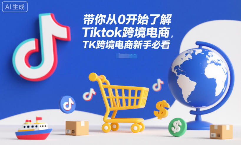 带你从0开始了解Tiktok跨境电商，TK跨境电商新手必看-智富思维学堂