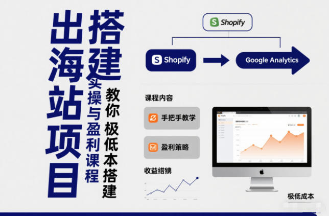 小淘出海站项目，搭建实操与盈利课程，手把手教你用极低成本搭建-智富思维学堂