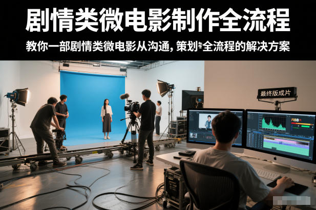剧情类微电影制作全流程，教你一部剧情类微电影从沟通，策划到拍摄制作全流程的解决方案-智富思维学堂