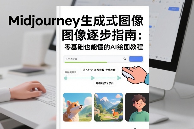 Midjourney生成式图像逐步指南:零基础也能懂的AI绘图教程-智富思维学堂