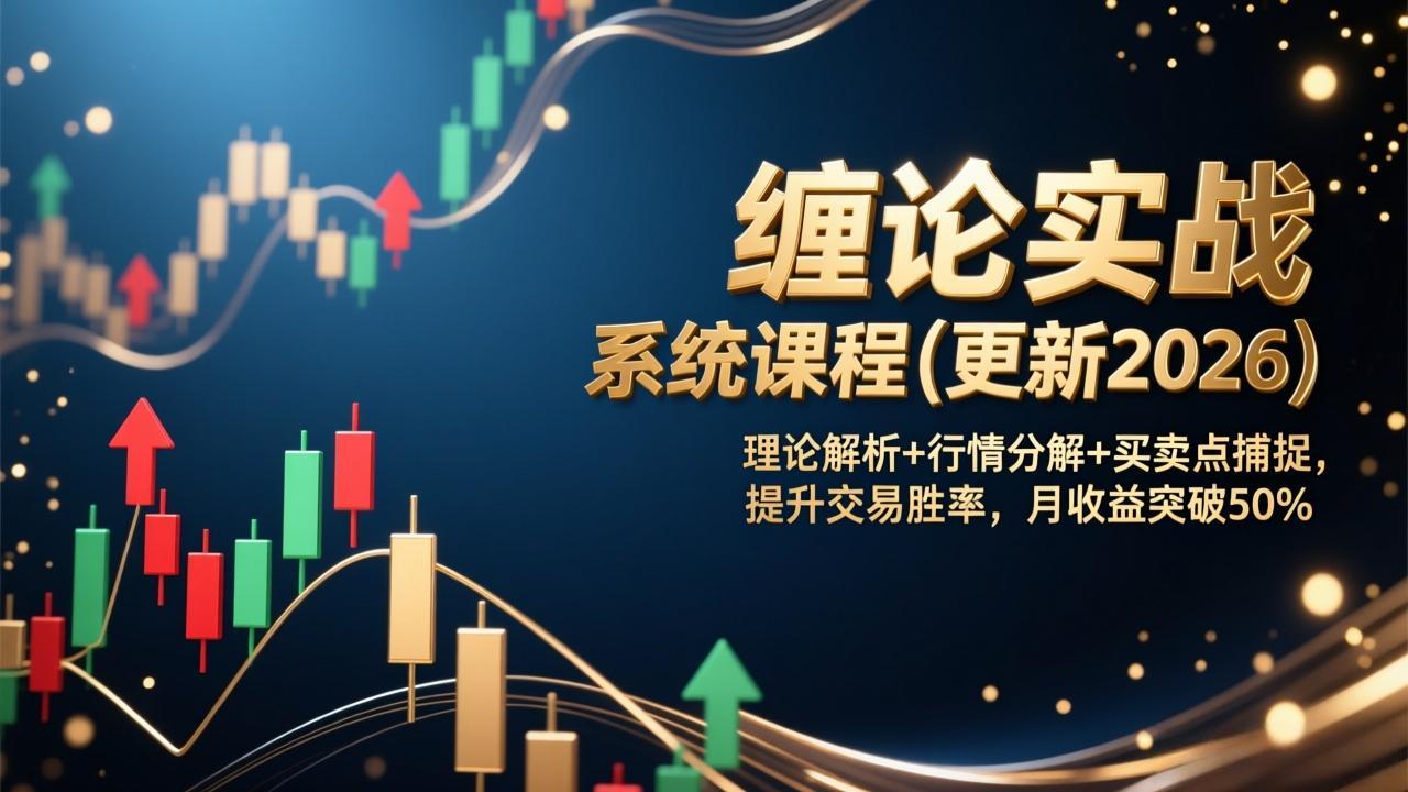 缠论实战系统课程(更新2026-智富思维学堂