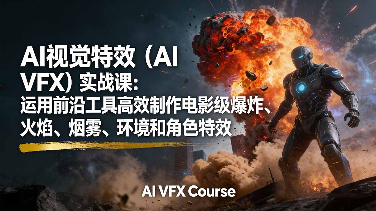 AI视觉特效(AI VFX-智富思维学堂