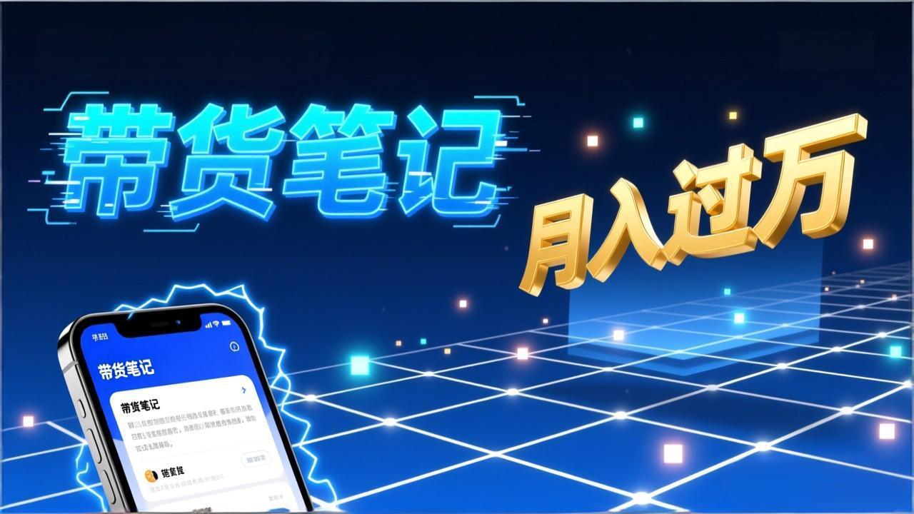 小红书爆款笔记带货实战:拆解封面标题正文全要素,手把手教你单篇笔记带货月入过万-智富思维学堂