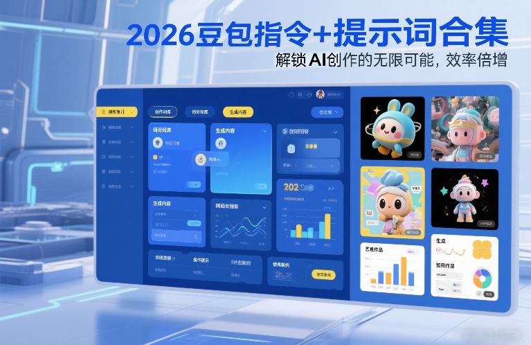 2026豆包指令+提示词合集，解锁AI创作的无限可能，效率倍增-智富思维学堂