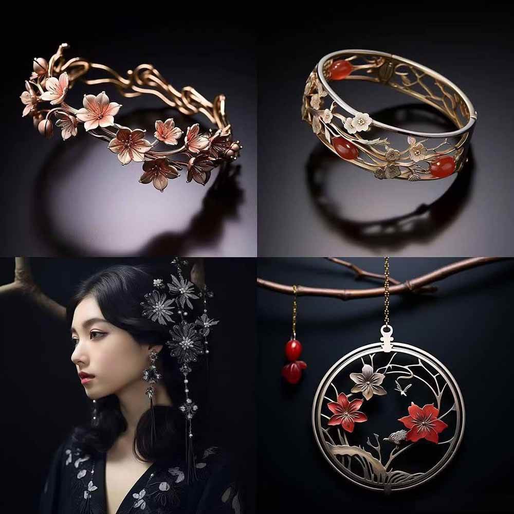 图片[6]-463个Midjourney珠宝摄影提示词：覆盖全品类珠宝，AI设计秒出专业效果-智富思维学堂