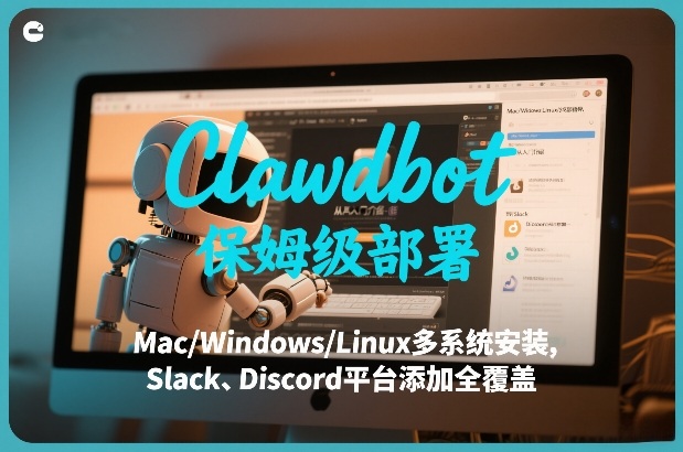 Clawdbot保姆级部署,从入门介绍、Mac/Windows/Linux多系统安装,到Slack、Discord平台添加全覆盖-智富思维学堂