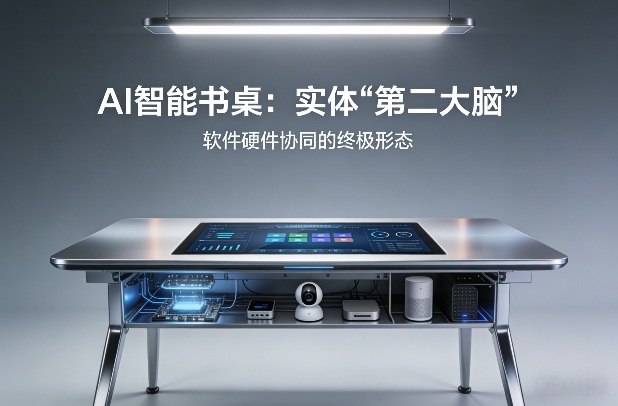 AI智能书桌搭建,构建你的实体“第二大脑”,软件硬件协同的终极形态-智富思维学堂