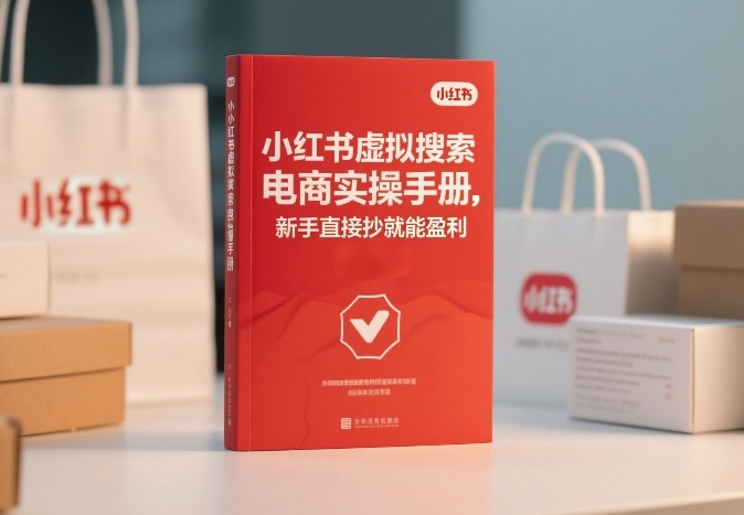 小红书​⁠‬​​⁠​‌​‬​⁠​‬‍‍‌​​​‬‌‍⁠​​​‌​⁠⁠​‬​​‬​​​​‌​‍虚拟搜索电商实操手册，新手直接抄就能盈利-智富思维学堂