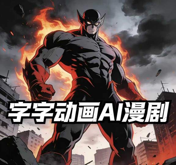 字字动画AI漫剧2026年第1期系统课程,小白看完就能学会实操的漫剧课,单人月收1-3W-智富思维学堂