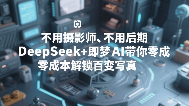 不用摄影师、不用后期,DeepSeek+即梦AI带你零成本解锁百变写真!-智富思维学堂