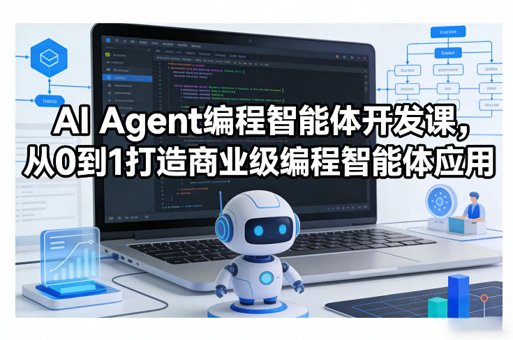 AI Agent编程智能体开发课，从0到1打造商业级编程智能体应用-智富思维学堂