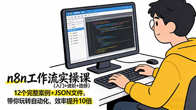 n8n工作流实操课(入门+进阶+选修-智富思维学堂