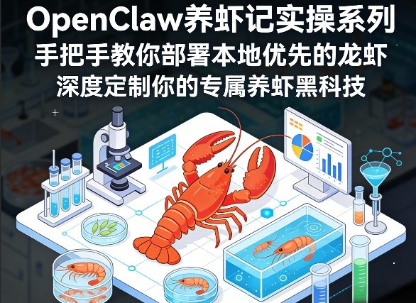 OpenClaw养虾记实操系列,手把手教你部署本地优先的龙虾,深度定制你的专属养虾黑科技(更新)-智富思维学堂