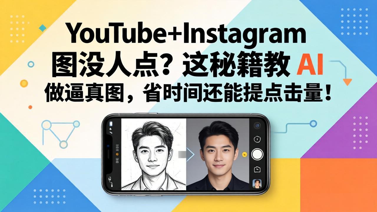 YouTube+Instagram图没人点？这秘籍教 AI 做逼真图，省时间还能提点击量-智富思维学堂