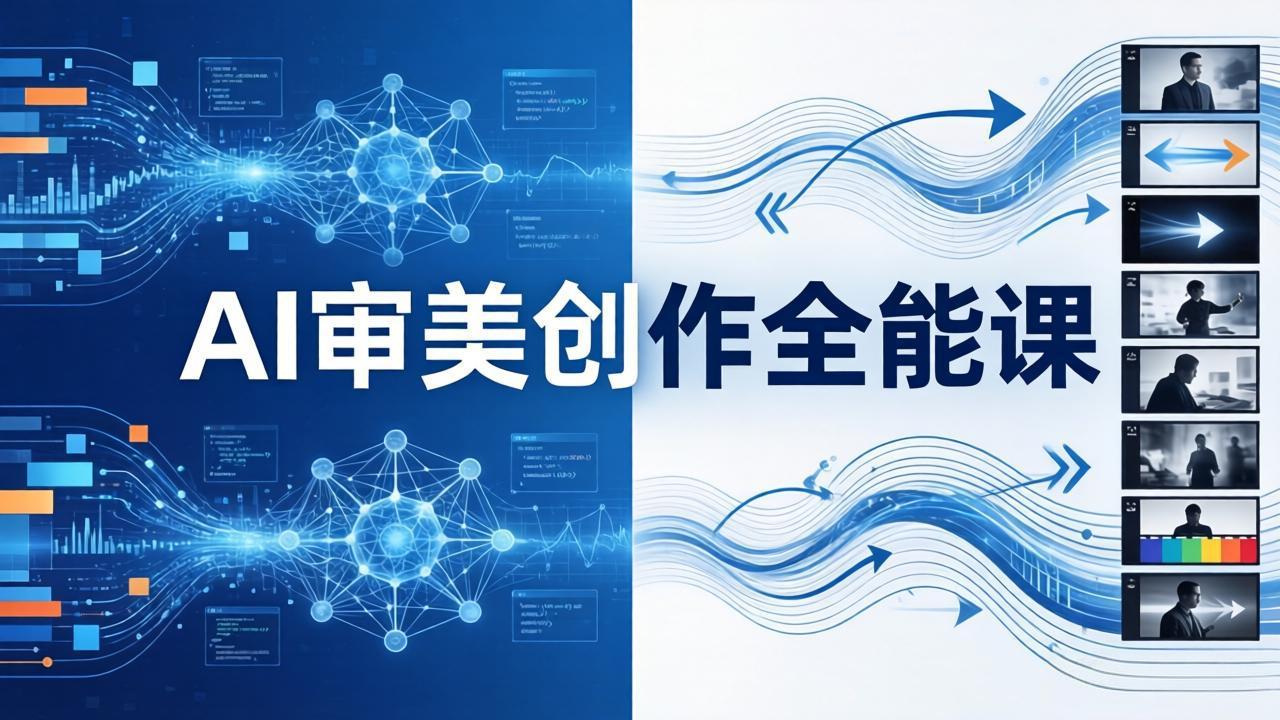 AI审美创作全能课:MJ+Seedance+模型训练+影视分镜+编剧,一站式掌握AI艺术创作-智富思维学堂