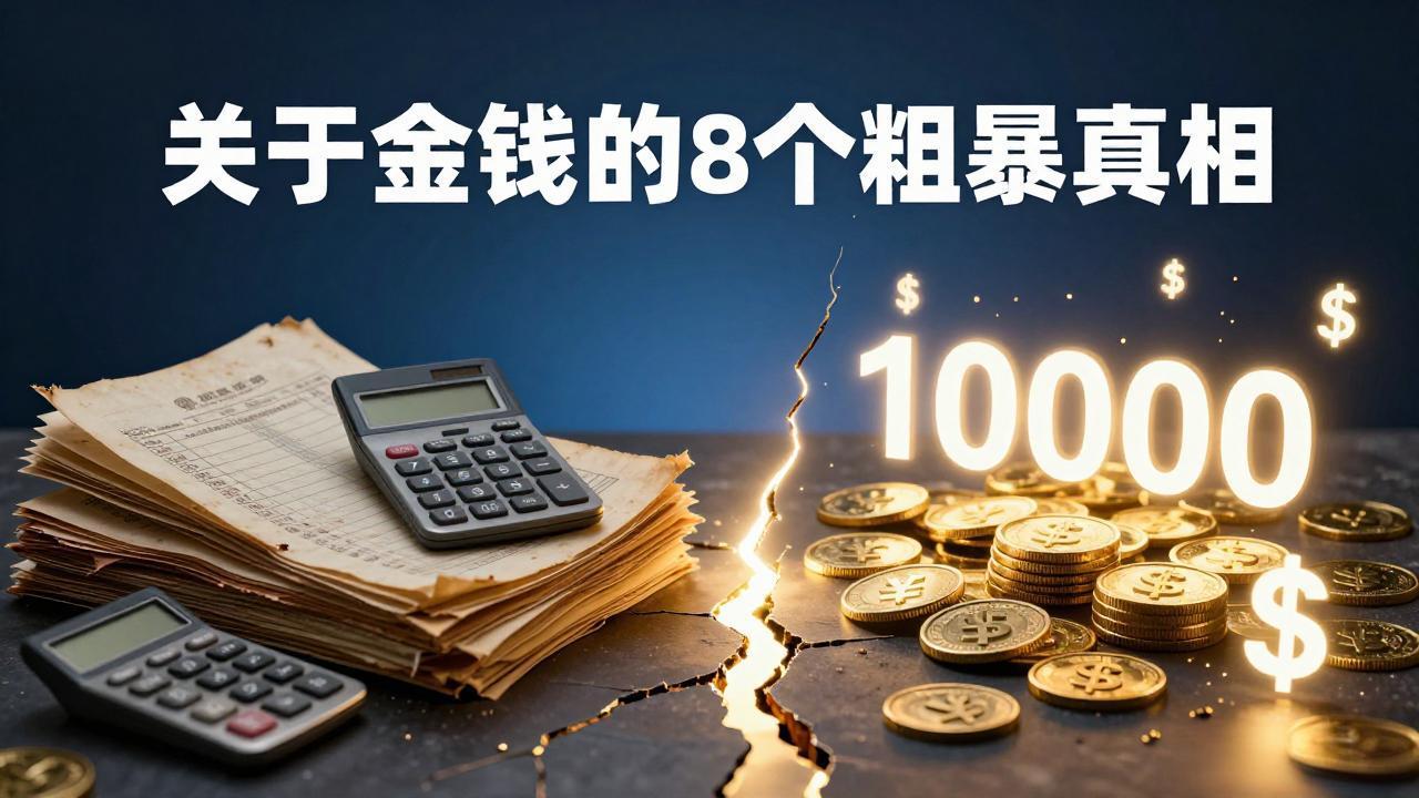 付费文章：关于金钱的 8 个粗暴真相，彻底重塑你的赚钱思维与财富认知-智富思维学堂