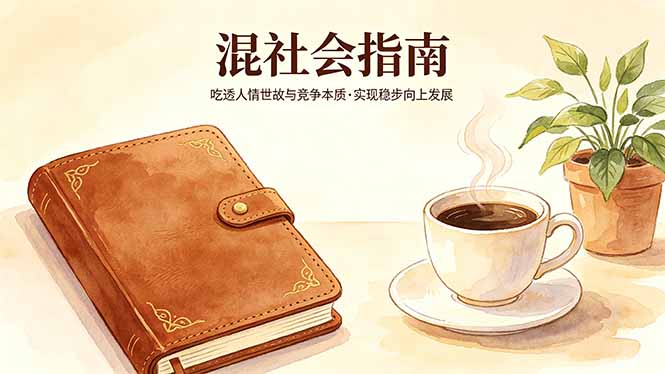 付费文章：混社会指南，吃透人情世故与竞争本质，实现稳步向上发展-智富思维学堂