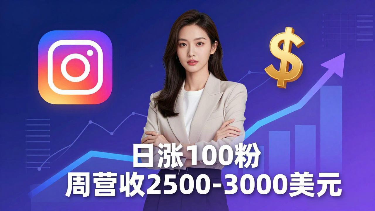 想做数字产品?Sheri亲授:日涨100粉、每周2500至3000美元的营收,Instagram躺着赚-智富思维学堂