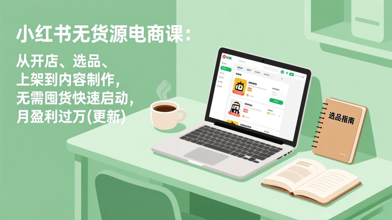 小红书无货源电商课(5月12更新-智富思维学堂