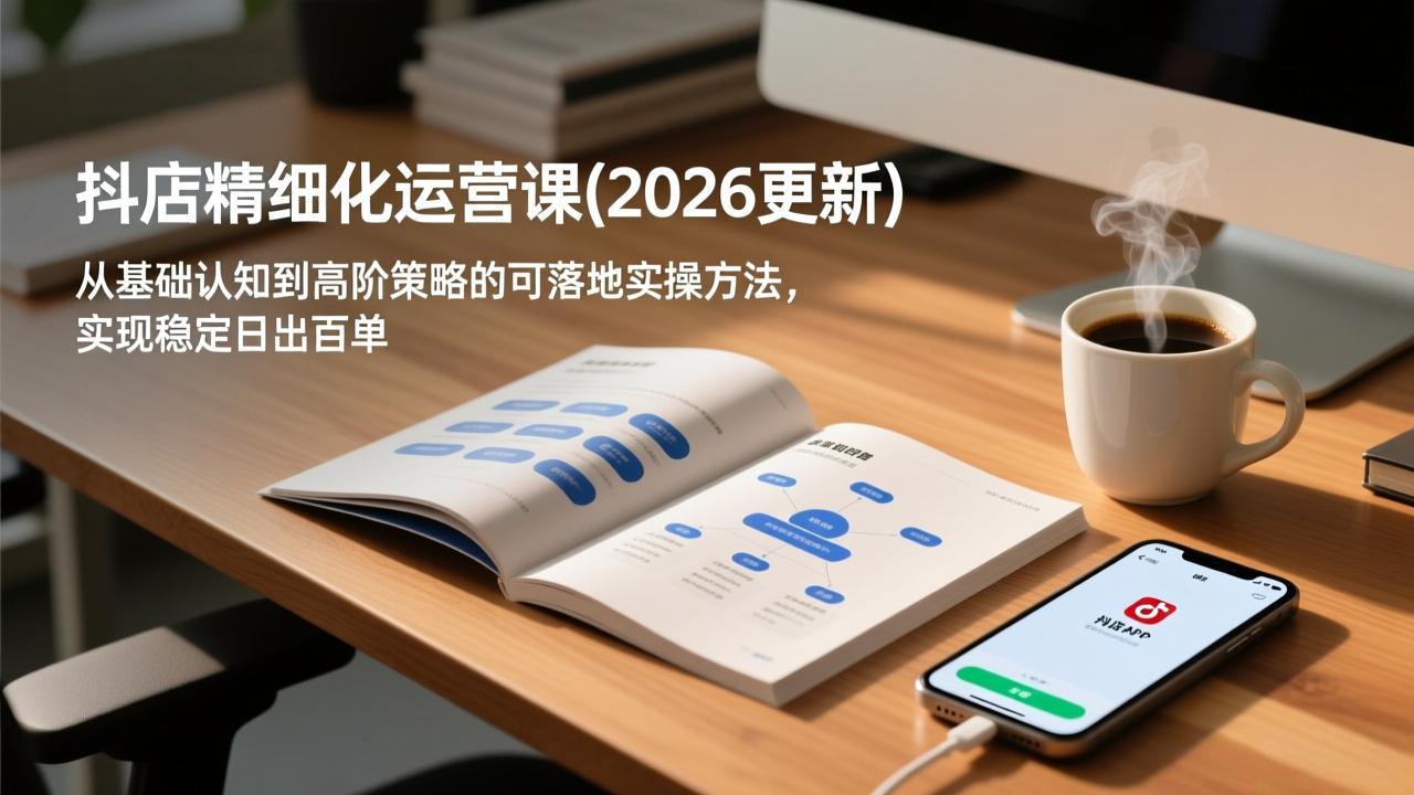 抖店精细化运营课(更新5月-智富思维学堂