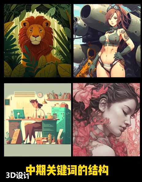 图片[2]-Midjourney+PS+C4D全能课，MJ参数+3D建模+产品KV海报全流程教学-智富思维学堂