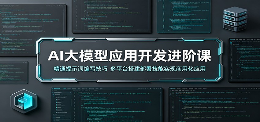 AI大模型应用开发进阶课:精通提示词编写技巧,多平台搭建部署技能实现商用化应用-智富思维学堂