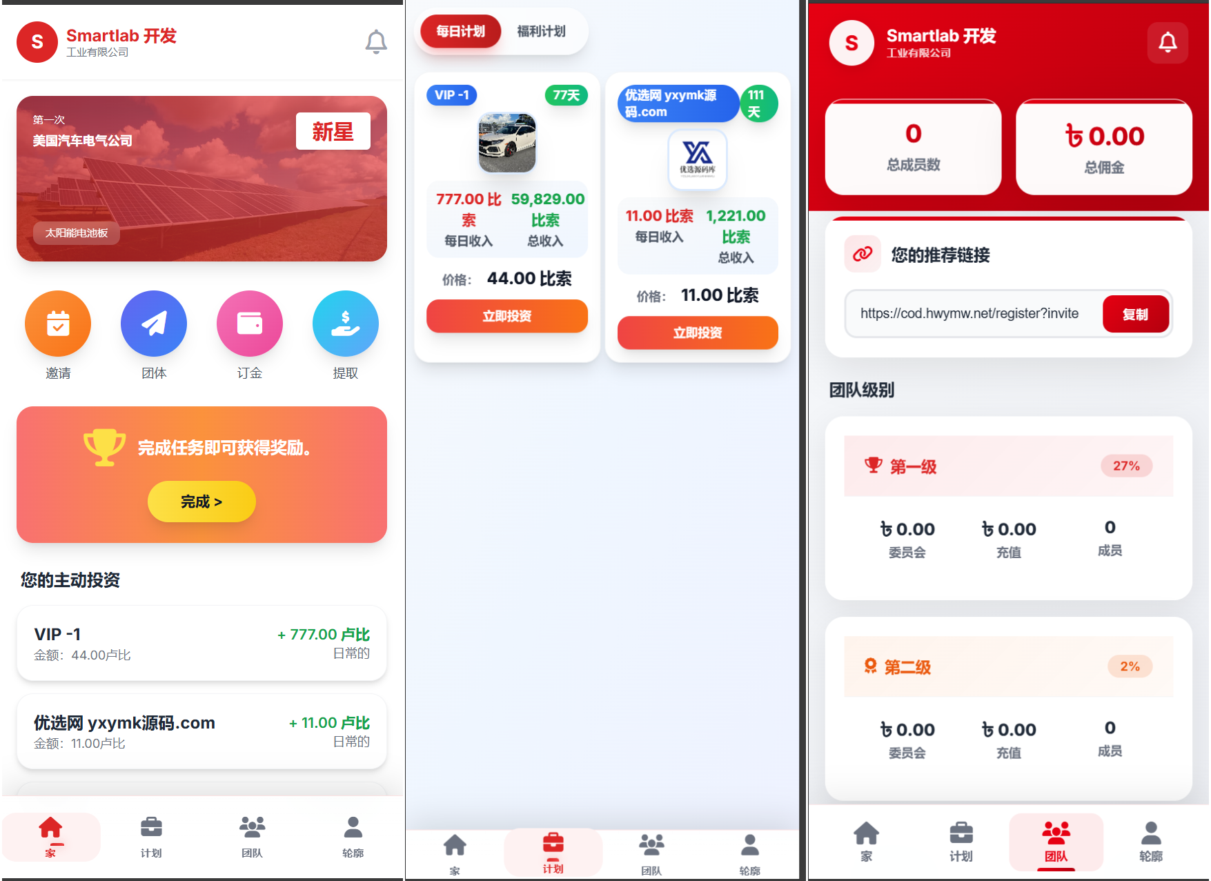 海外汽车电气投资理财源码/三级分销/可自定义产品-智富思维学堂