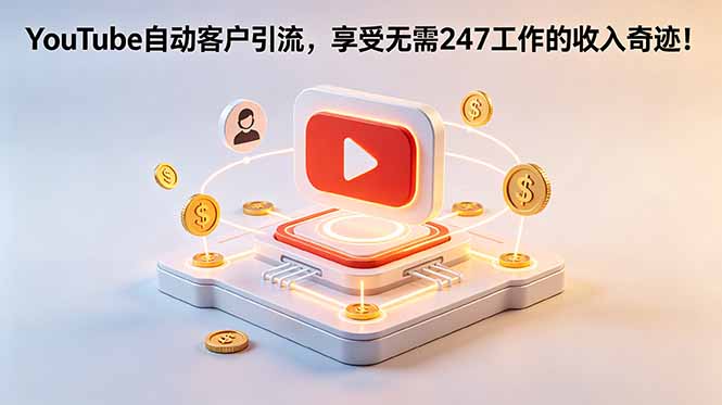 YouTube 自动客户引流，享受无需 247 工作的收入奇迹！【原创双语字幕】-智富思维学堂