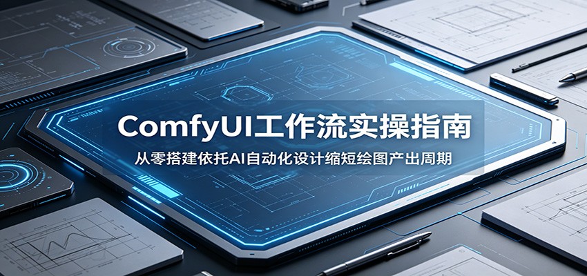 ComfyUI 工作流实操指南:从零搭建依托AI自动化设计缩短绘图产出周期-智富思维学堂