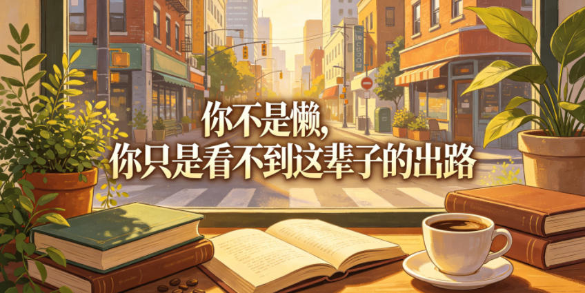付费文章：你不是懒，你只是看不到这辈子的出路-智富思维学堂