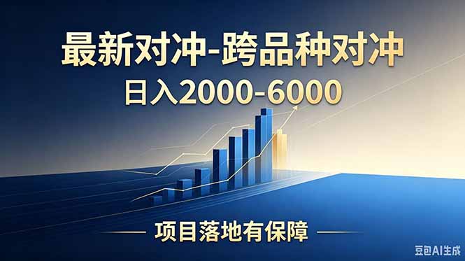 跨品种对冲震撼首发！日收益2000-6000+，项目绿色长久，安全稳健，合规靠谱，可批量放大-智富思维学堂