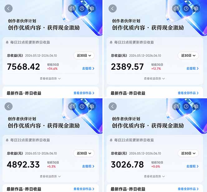 图片[2]-抖音伙伴计划最新玩法，无需配音剪辑，10分钟出一条原创视频，轻松日入三位数-智富思维学堂