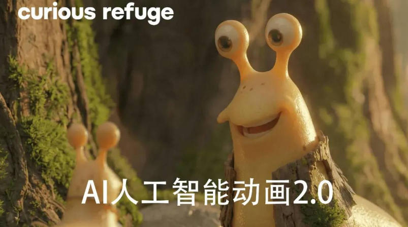好奇避难所—AI人工智能动画电影制作2.0-【独家精翻中英字幕】-智富思维学堂