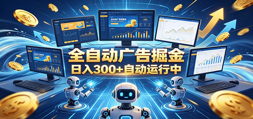 自动广告G机，日入300+，正规平台，广告浏览获益，时间自由，适合各类人群日常增收-智富思维学堂