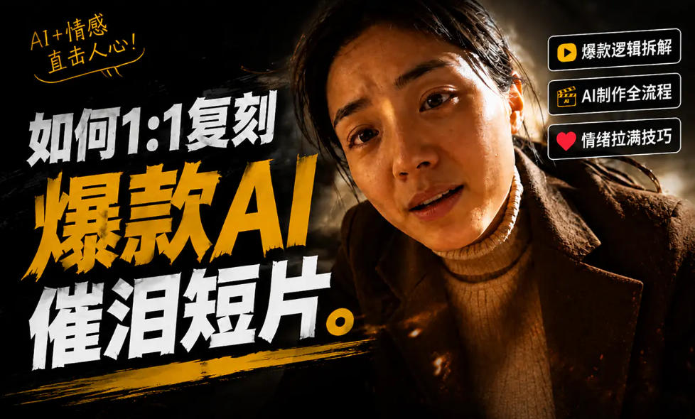 豆包+Gemini生成真人AI短剧-拆解复刻百万爆款第一人称短片，一站式讲透爆款复刻全流程-智富思维学堂