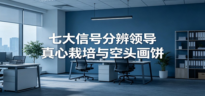 付费文章《七大信号分辨领导真心栽培与空头画饼》读懂管理背后人性逻辑-智富思维学堂