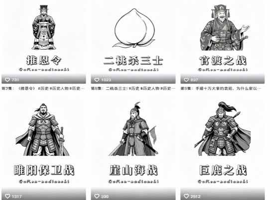 图片[2]-抖音历史博弈思维赛道变现：读懂人性权谋看透规则底层逻辑，提升格局破局人生，伙伴计划+精选独家收益-智富思维学堂