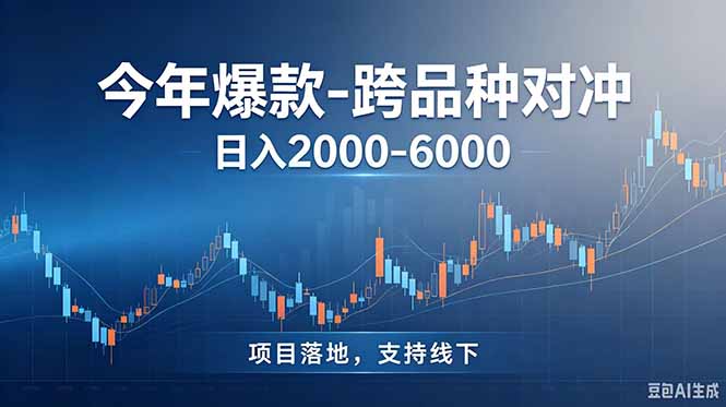 跨品种最新对冲震撼首发！日收益2000-6000+，项目绿色长久，安全稳健，合规靠谱，可批量放大-智富思维学堂