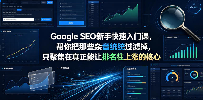 Google SEO新手快速入门课,帮你把那些杂音统统过滤掉,只聚焦在真正能让排名往上涨的核心动作【原创双语字幕】-智富思维学堂