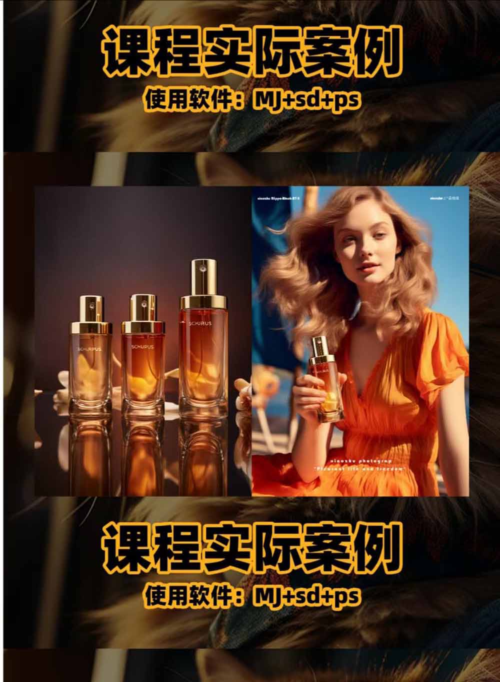 图片[3]-AI电商人像摄影实战课·SD多端部署｜MJ完整教学｜家电护肤家具商品图人像写真全案例-智富思维学堂
