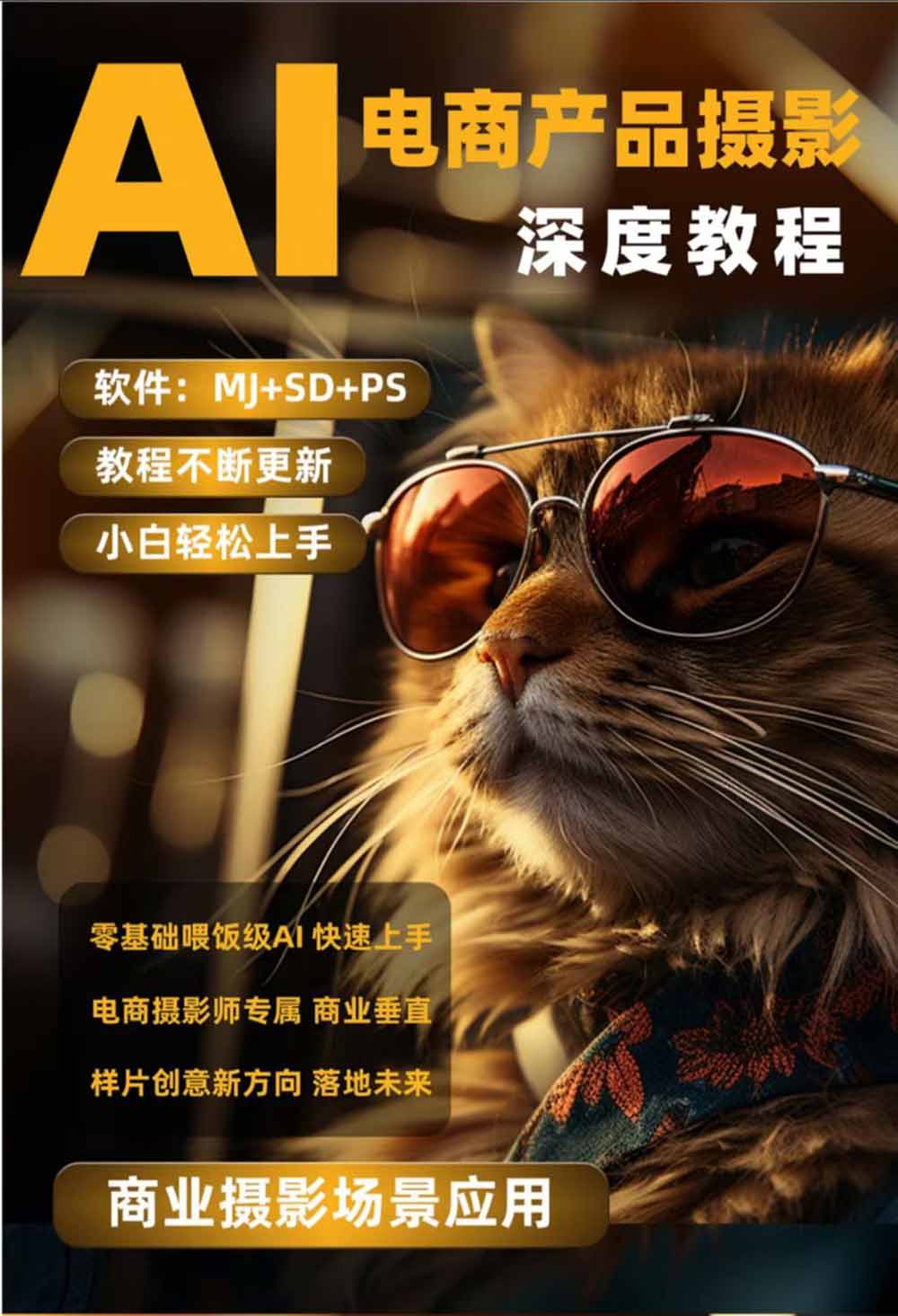 图片[5]-AI电商人像摄影实战课·SD多端部署｜MJ完整教学｜家电护肤家具商品图人像写真全案例-智富思维学堂